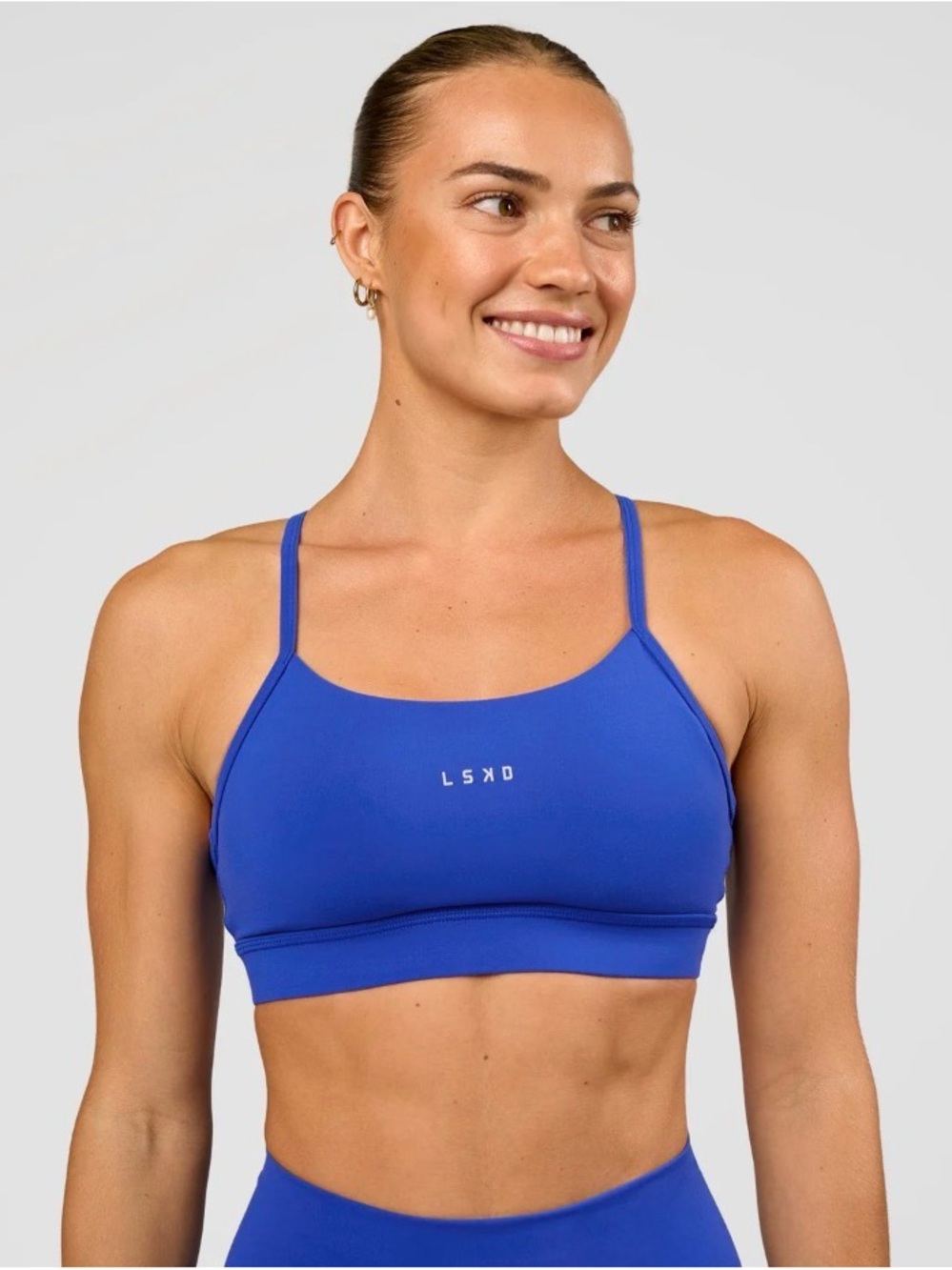LSKD Electric Indigo Lift Sports Bra